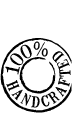 100% Hand Crafted